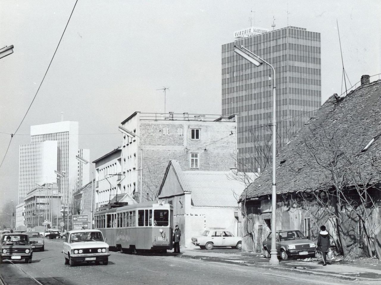 Savska cesta oko 1980. godine